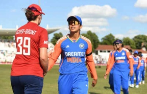 England Women's Cricket Team Fined for Slow Over Rate in T20I Defeat Against India