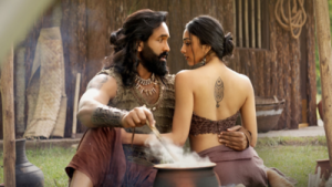 'Kannappa' Box Office: Vishnu Manchu's Film Dips on Monday, Totals ₹23.65 Crore
OR
'Kannappa' Sees Weekday Drop: Vishnu Manchu's Mythological Drama Earns ₹55 Lakhs on Day 4