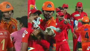 Delhi Premier League Eliminator Descends into Chaos as Ugly Brawl Erupts; Umpire Intervenes – Watch the Unfolding Mayhem