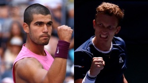 Alcaraz Cruises to US Open Quarterfinals; Lehecka Secures First Grand Slam Quarterfinal Berth