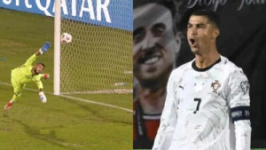 Ronaldo, 40, Defies Age with Stunning Volley in World Cup Qualifier; Watch the Goal That's Making Headlines