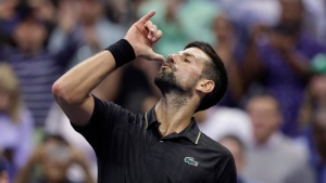 On daughter's birthday, Novak Djokovic turns US Open quarters win into a dance of love