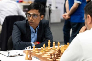 FIDE Grand Swiss: Praggnanandhaa Outplays Former World Title Challenger Gelfand; Vaishali Secures Lead in Women's Tournament