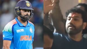 Watch: Rohit Sharma urges fans to stop 'Mumbai cha Raja' chants at Ganesh temple