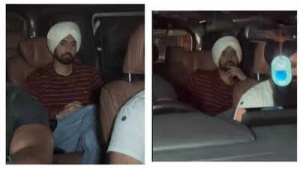 Diljit Dosanjh makes rare appearance in Mumbai months after Sardaar Ji 3 controversy, chooses not to step out or interact