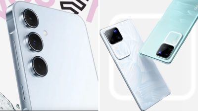 Samsung Galaxy A55 vs Vivo V30 Pro design comparison