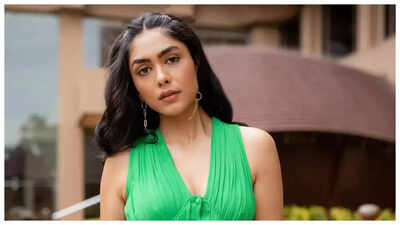 Mrunal Thakur's delightful confession about her love for food.