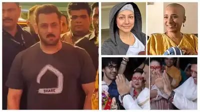Top 5 entertainment news: Tannishtha Chatterjee on bond with Hina Khan, Salman arrives for Ganpati darshan with Z+ security