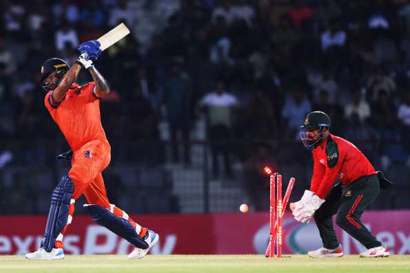 Netherlands were bundled out for 103 in the second T20I
