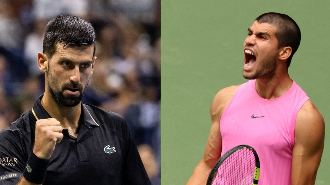 Novak Djokovic and Carlos Alcaraz